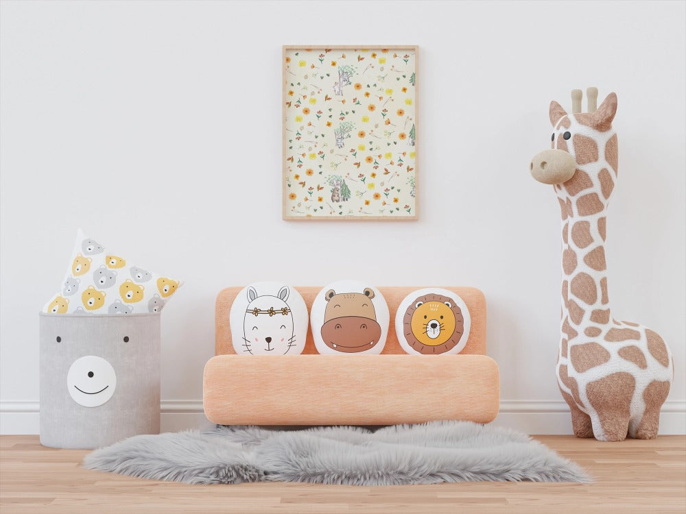 Fair bear and friends (soft yellow)