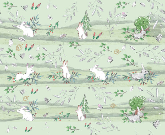 Hopping with the bunnies