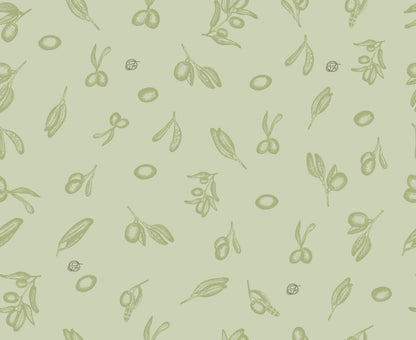 Olive Carousel Soft Green