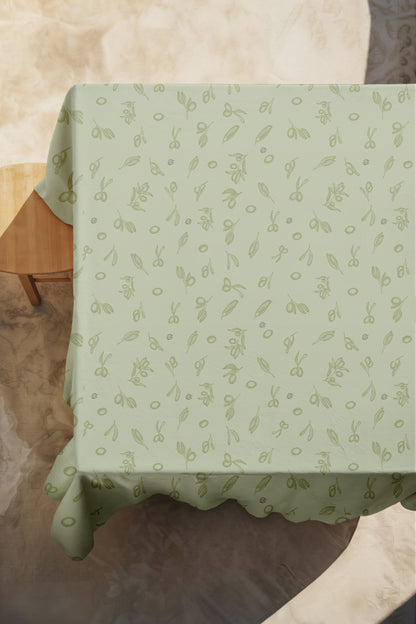 Olive Carousel Soft Green