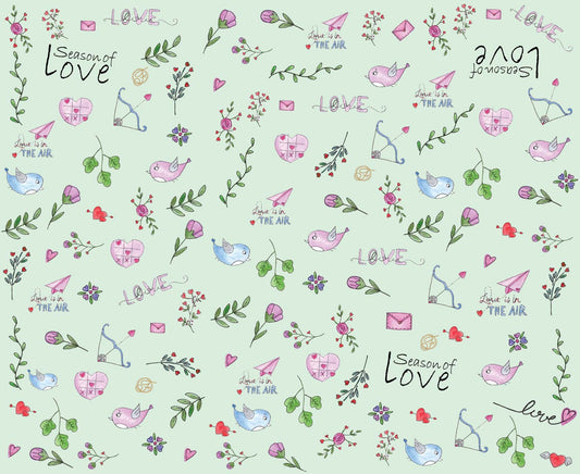 Season of Love Pale Green