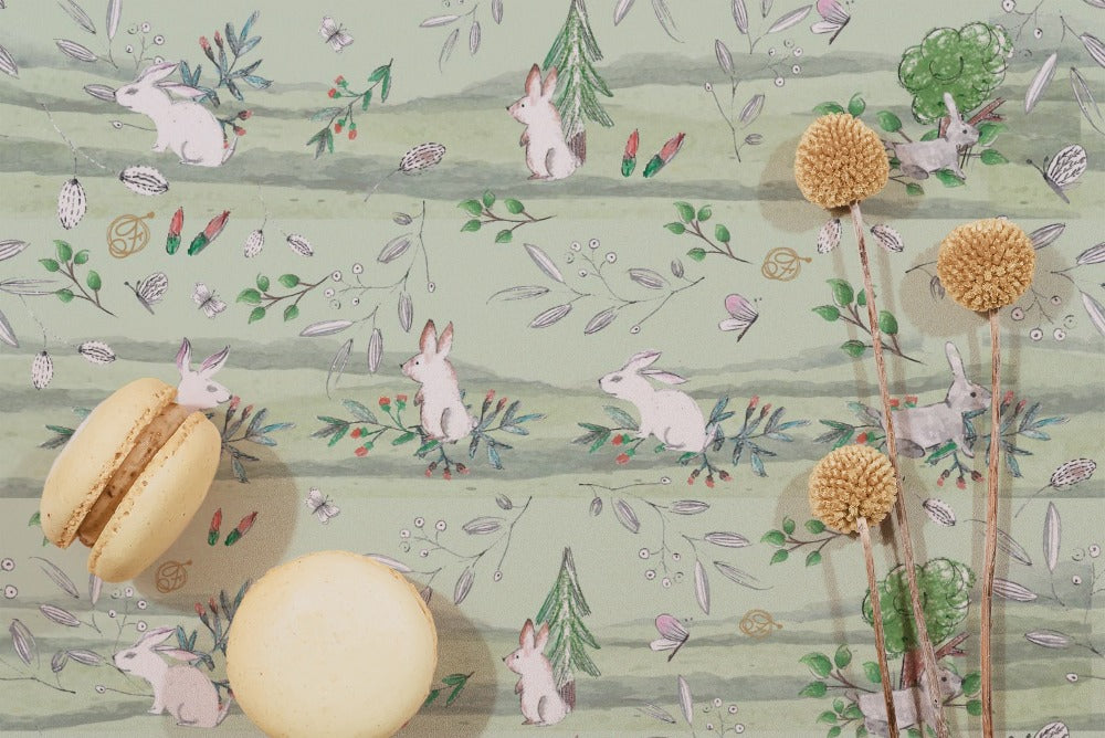 Hopping with the bunnies